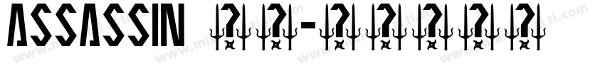 ASSASSIN 普通字体转换